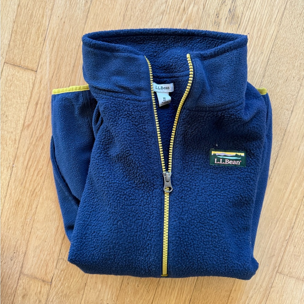 L.L.Bean half zip